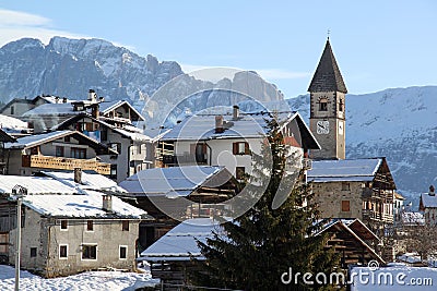 View of Dolomiti Stock Photo