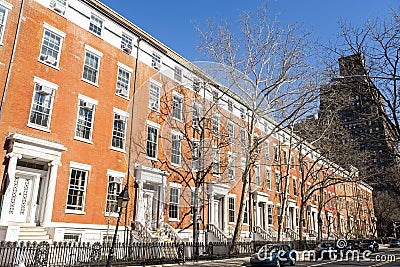 Dorms in the city Stock Photo