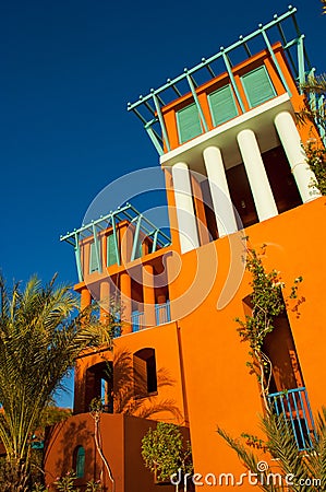 View from El-Gouna Resort Stock Photo