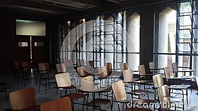 View of empty classroom Editorial Stock Photo