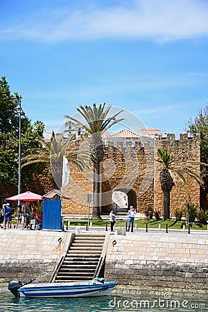 Governors Castle, Lagos, Portugal. Editorial Stock Photo