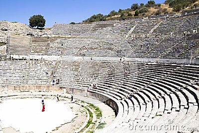 View of Ephesus Stock Photo