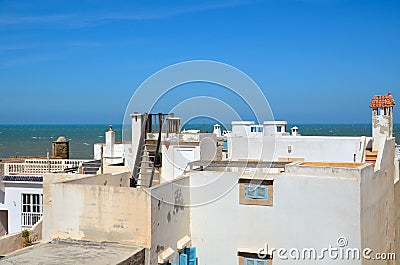 View of Essaouira Stock Photo