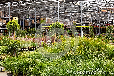 Garden depertment Editorial Stock Photo