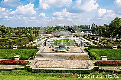 King Palace garden Editorial Stock Photo