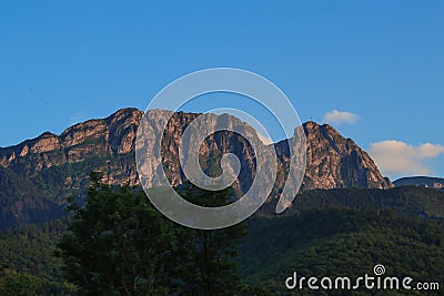View on Giewont mountain Stock Photo
