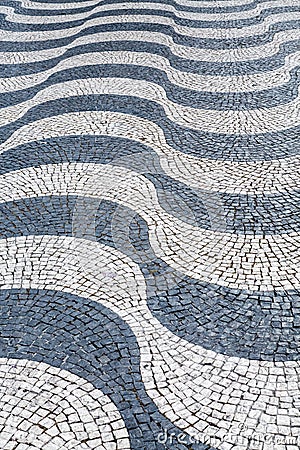 Lisbon mosaic,Portugal Stock Photo