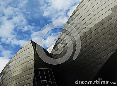 A view of the Guggenheim Editorial Stock Photo