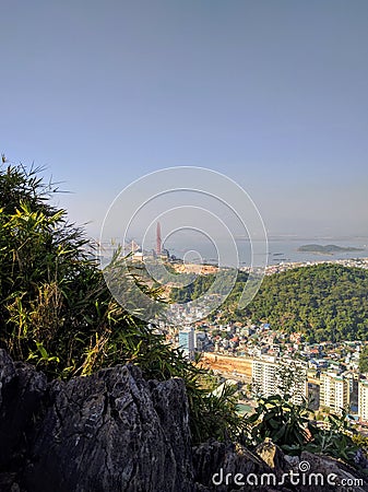 Halong city, vietnam Stock Photo