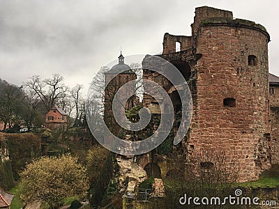 View of Heidelberg Editorial Stock Photo