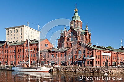 View of Helsinki Stock Photo