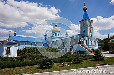 View of the Holy Znamensky Convent Editorial Stock Photo