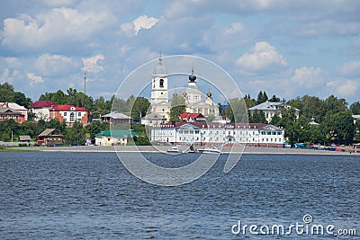 View of the hotel complex Summit. Myshkin, Russia Editorial Stock Photo