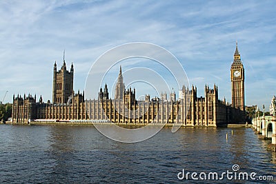 Houses of Parliament,London,UK Editorial Stock Photo