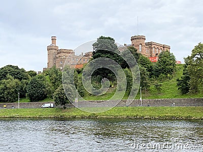 A view of Inverness Castle Editorial Stock Photo