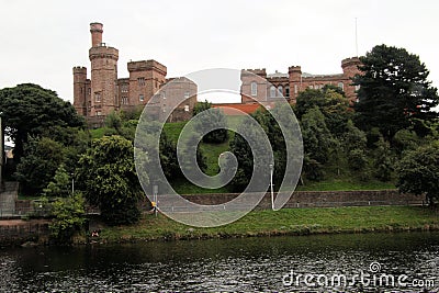 A view of Inverness Castle Editorial Stock Photo