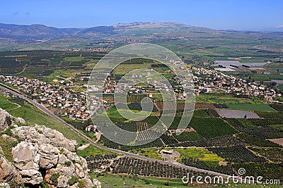 View of Israel Stock Photo