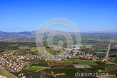 View of Israel Stock Photo