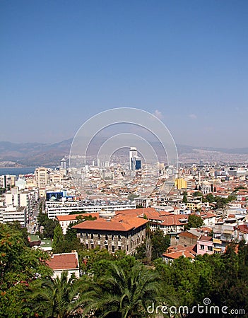 View of Izmir Stock Photo