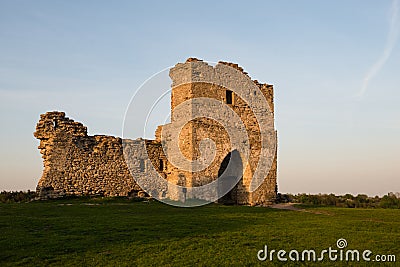 View of the Kremenets Castle Stock Photo