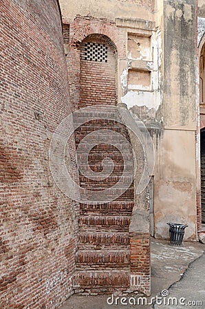 View of Lahore Fort, Lahore, Punjab, Pakistan Editorial Stock Photo