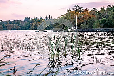 View of The Lake Eske in Donegal, Ireland Stock Photo