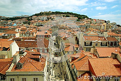 View of Lisbon Stock Photo