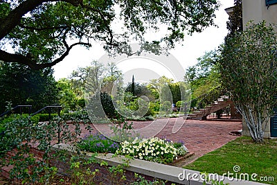 Longue Vue House and Gardens in New Orleans Stock Photo