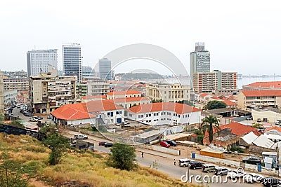 View of Luanda, Angola Editorial Stock Photo