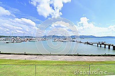 Luxury Yachts at Yacht Pier in Phuket Editorial Stock Photo