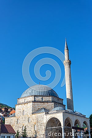 Sinan Pasha Mosque in Prizren, Kosovo Stock Photo