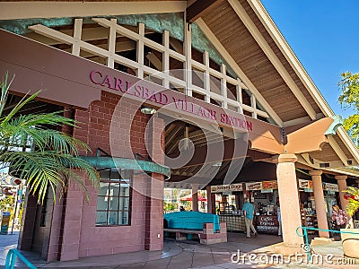 Depot sign Editorial Stock Photo