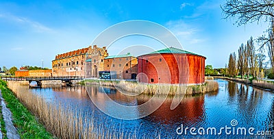 View of Malmo castle in Sweden Stock Photo