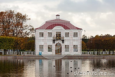 View of the Marly Palace Editorial Stock Photo