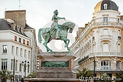 Orleans city in France Stock Photo