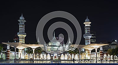 Masjid Jamek mosque Kuala Lumpur Editorial Stock Photo