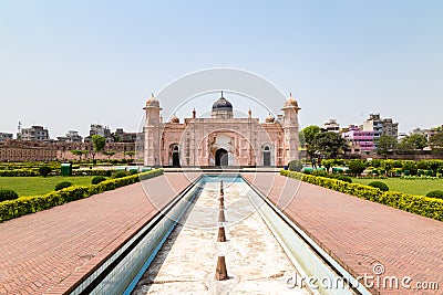 View of Mausoleum of Bibipari in Lalbagh fort, Dhaka, Bangladesh Editorial Stock Photo