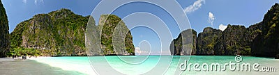 View of Maya Bay. Ko Phi Phi Leh. Krabi province. Thailand Editorial Stock Photo