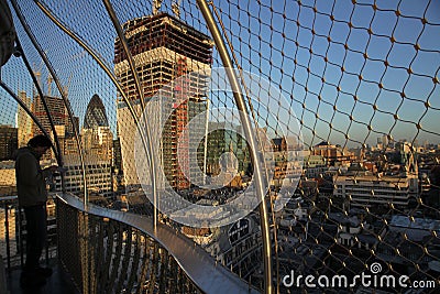 View from the Monument Editorial Stock Photo