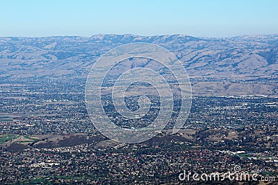 view from Mount Umunhan Stock Photo