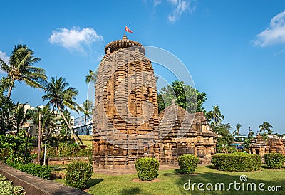 View at the Mukteshvara Temple in Bhubaneswar - Odisha, India Stock Photo