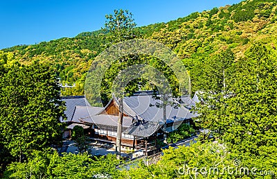 View of Nanzen-ji Temple in Kyoto Stock Photo
