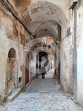 The casbah of Algiers Editorial Stock Photo
