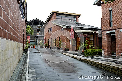 View of the National Center for Traditional Arts, or also called Center for Traditional Arts is located by the river bank of Stock Photo