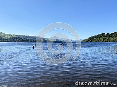 A view of the North Wales countryside Editorial Stock Photo