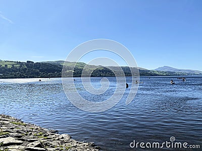 A view of the North Wales countryside Editorial Stock Photo