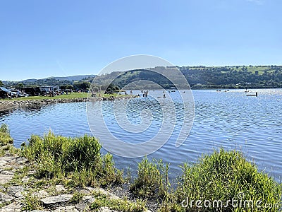 A view of the North Wales countryside Editorial Stock Photo