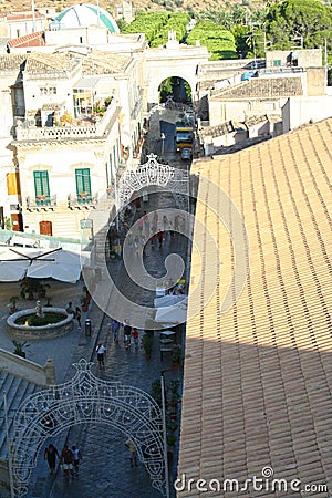 View of Noto Stock Photo