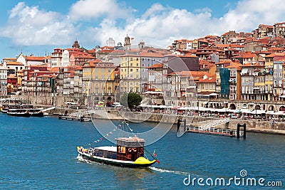 View of old town of Porto, Portugal Stock Photo