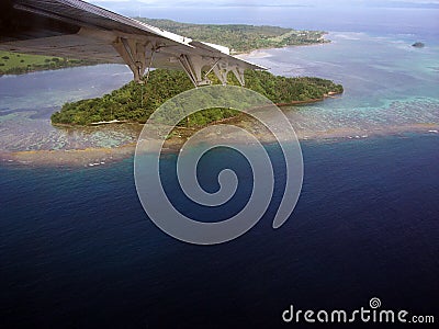 View onto Fiji Stock Photo